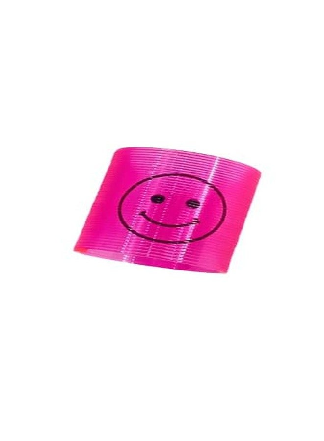 FULLFILLS 12 PCS Rainbow Magic mini Coil Spring Bouncy Toy for Kids Multicolour (Pack of 12 pcs) - Image 2